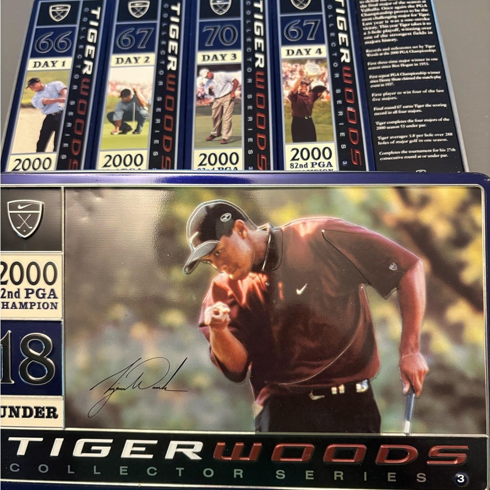 Tiger Woods Tiger Woods Collector Series 2000 82nd PGA Tour Nike